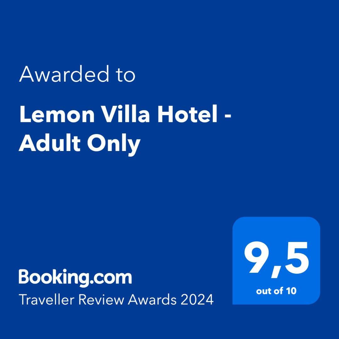 Lemon Villa Hotel - Adult Only Alanya Exteriör bild